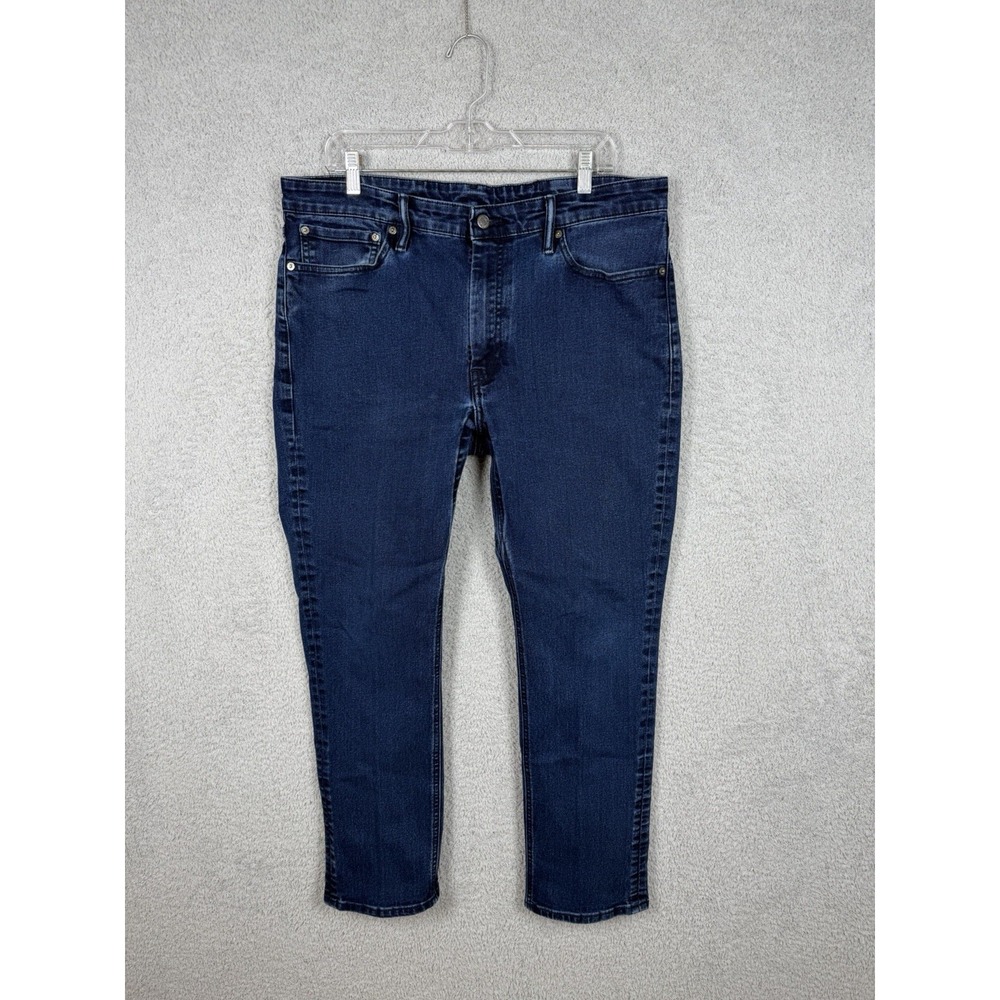 Levis 511 Slim Fit Commuter‎ Jeans Mens Actual Size 38x29 Dark Wash Reflective